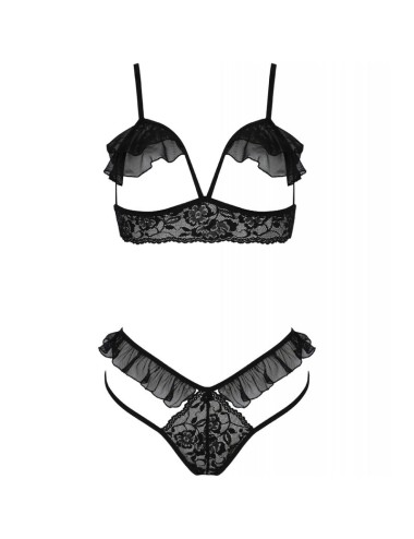 PASSION - DOLLY SET DUE PEZZI NERO L/XL