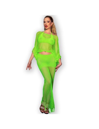 CHILIROSE - CR 4666 TOP E GONNA VERDE S/M