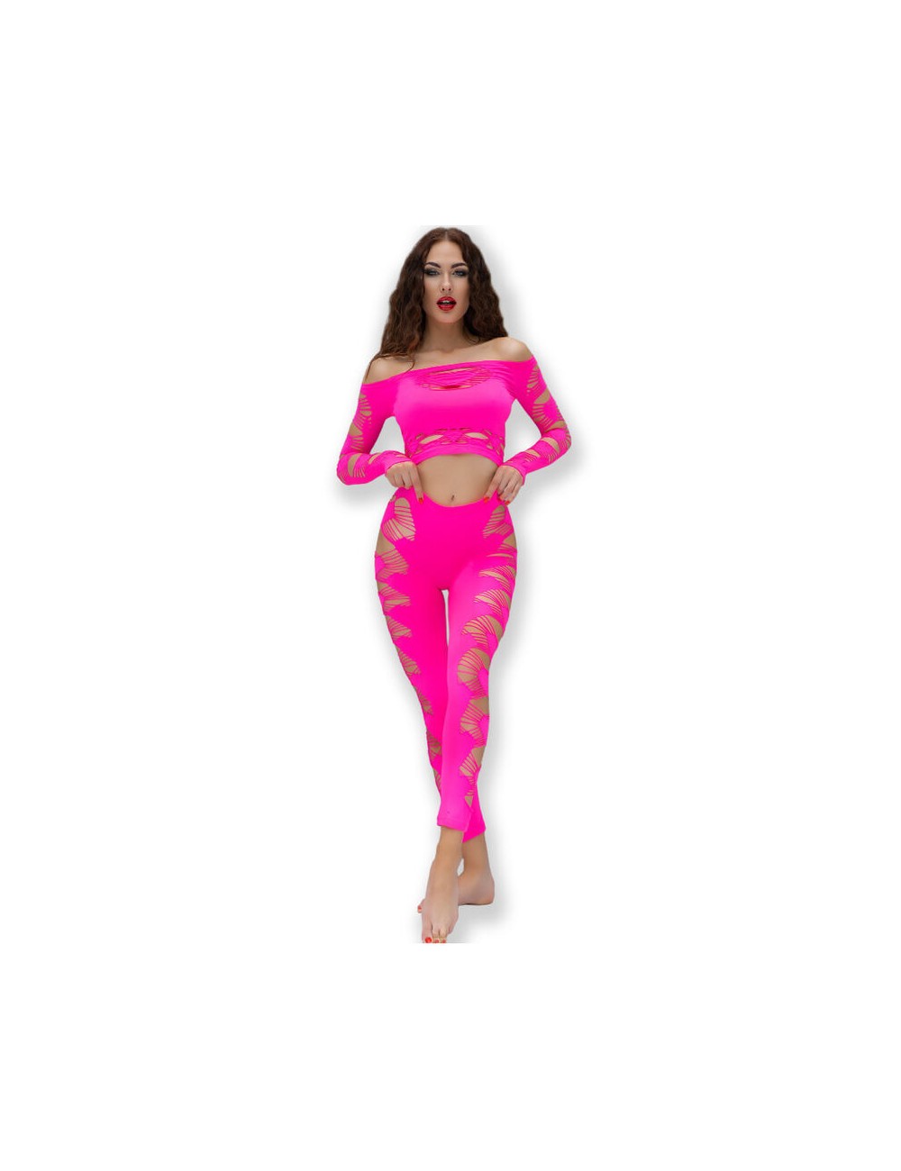CHILIROSE - CR 4632 TOP E PANTALONE FUCSIA S/L CHILIROSE - CR 4632 TOP E PANTALONE FUCSIA S/L