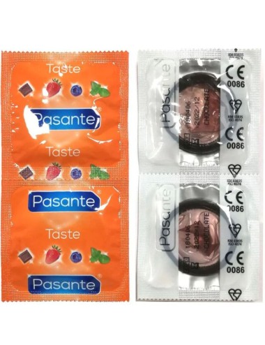 PASANTE - PRESERVATIVI AL GUSTO CIOCCOLATO BORSA TENTAZIONE 144 UNIT