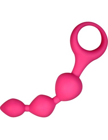 ALIVE - SFERE ANALI IN SILICONE TRIBALL ROSA 15 CM