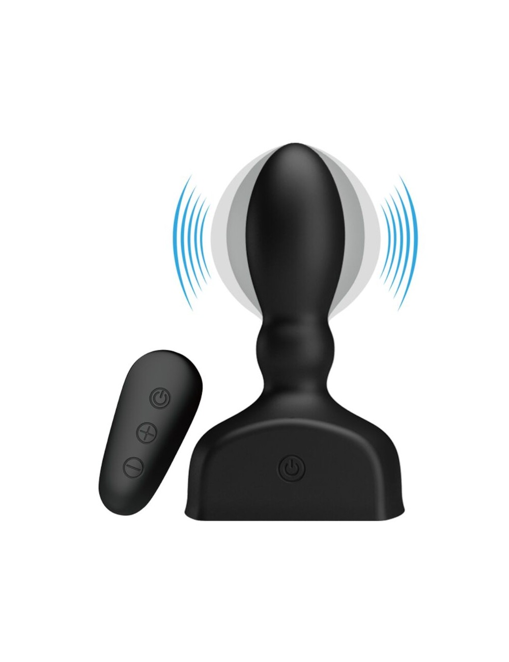 MR PLAY - TELECOMANDO PLUG ANALE GONFIABILE NERO MR PLAY - TELECOMANDO PLUG ANALE GONFIABILE NERO