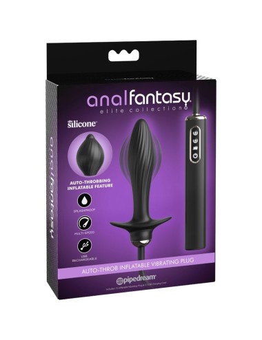 ANAL FANTASY ELITE COLLECTION - PLUG GONFIABILE E VIBRATORE AUTO-THROB