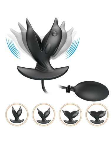 PRETTY LOVE - PLUG ANALE DELFIN GONFIABILE E RICARICABILE
