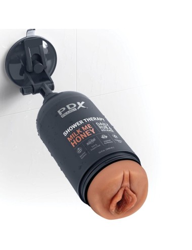 PDX PLUS - MASTURBATORE STROKER DESIGN DISCRETO DELLA BOTTIGLIA MILK ME HONEY CANDY SHAMPOO