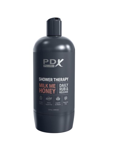 PDX PLUS - MASTURBATORE STROKER DESIGN DISCRETO DELLA BOTTIGLIA MILK ME HONEY CANDY SHAMPOO