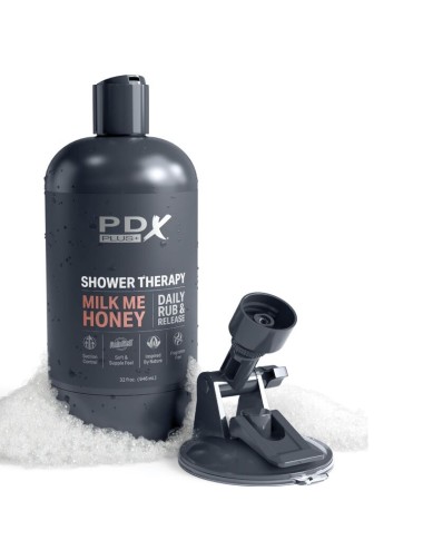 PDX PLUS - MASTURBATORE STROKER DESIGN DISCRETO DELLA BOTTIGLIA MILK ME HONEY CANDY SHAMPOO