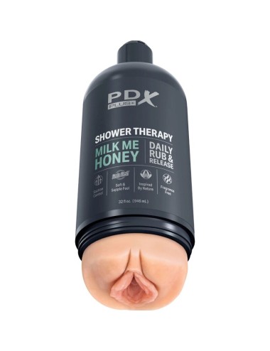 PDX PLUS - MASTURBATORE STROKER DESIGN DISCRETO DEL FLACONE DI SHAMPOO MILK ME HONEY