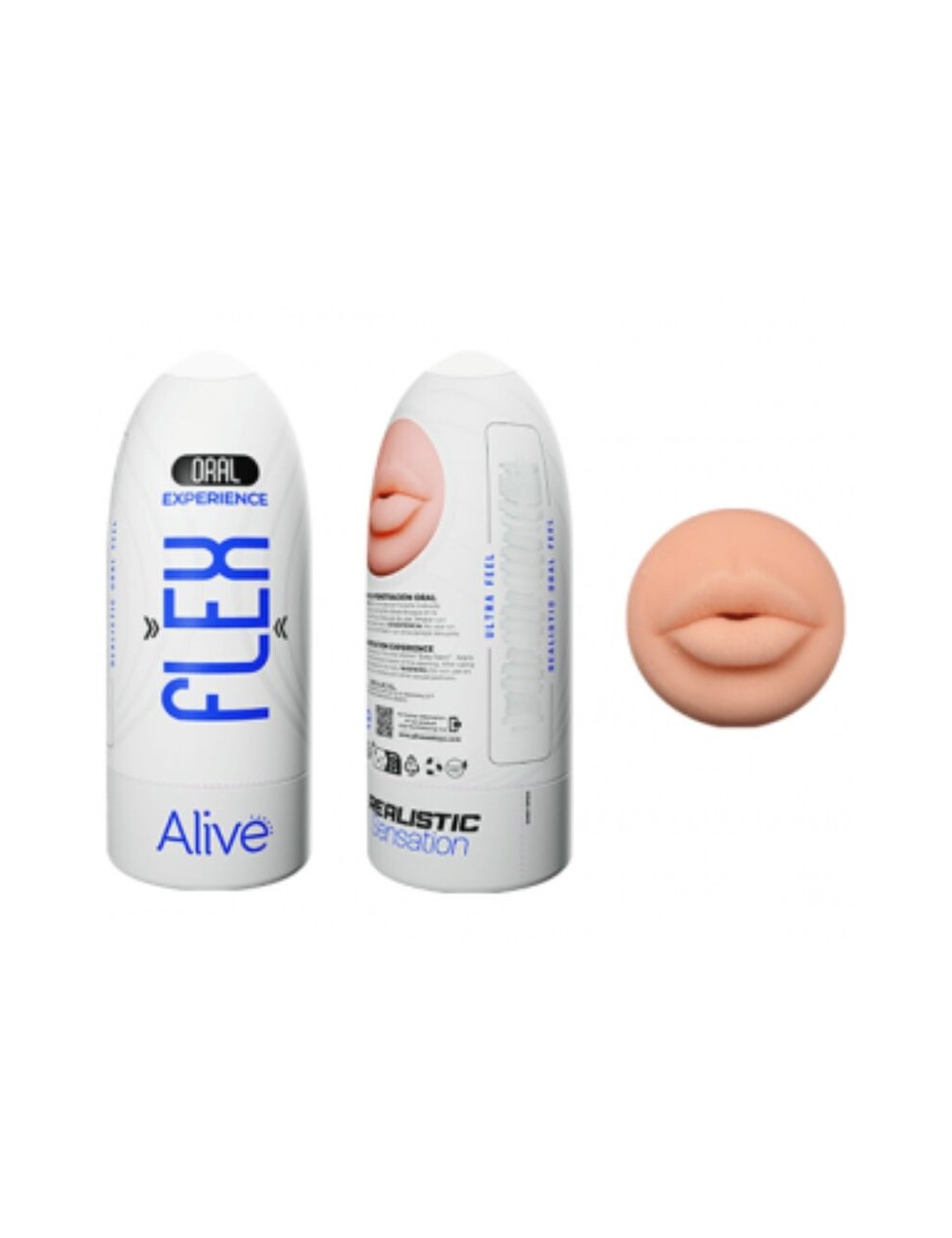 ALIVE - MASTURBADOR MASCHIO FLEX ORALE TAGLIA M
