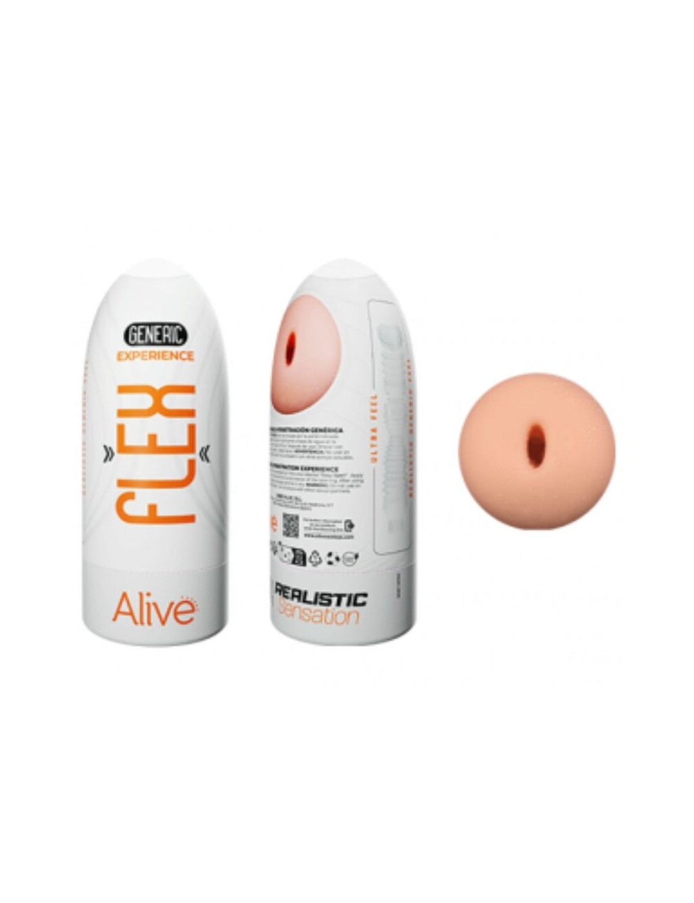 ALIVE - MASTURBADOR MASCHIO FLEX TAGLIA GENERICA M ALIVE - MASTURBADOR MASCHIO FLEX TAGLIA GENERICA M