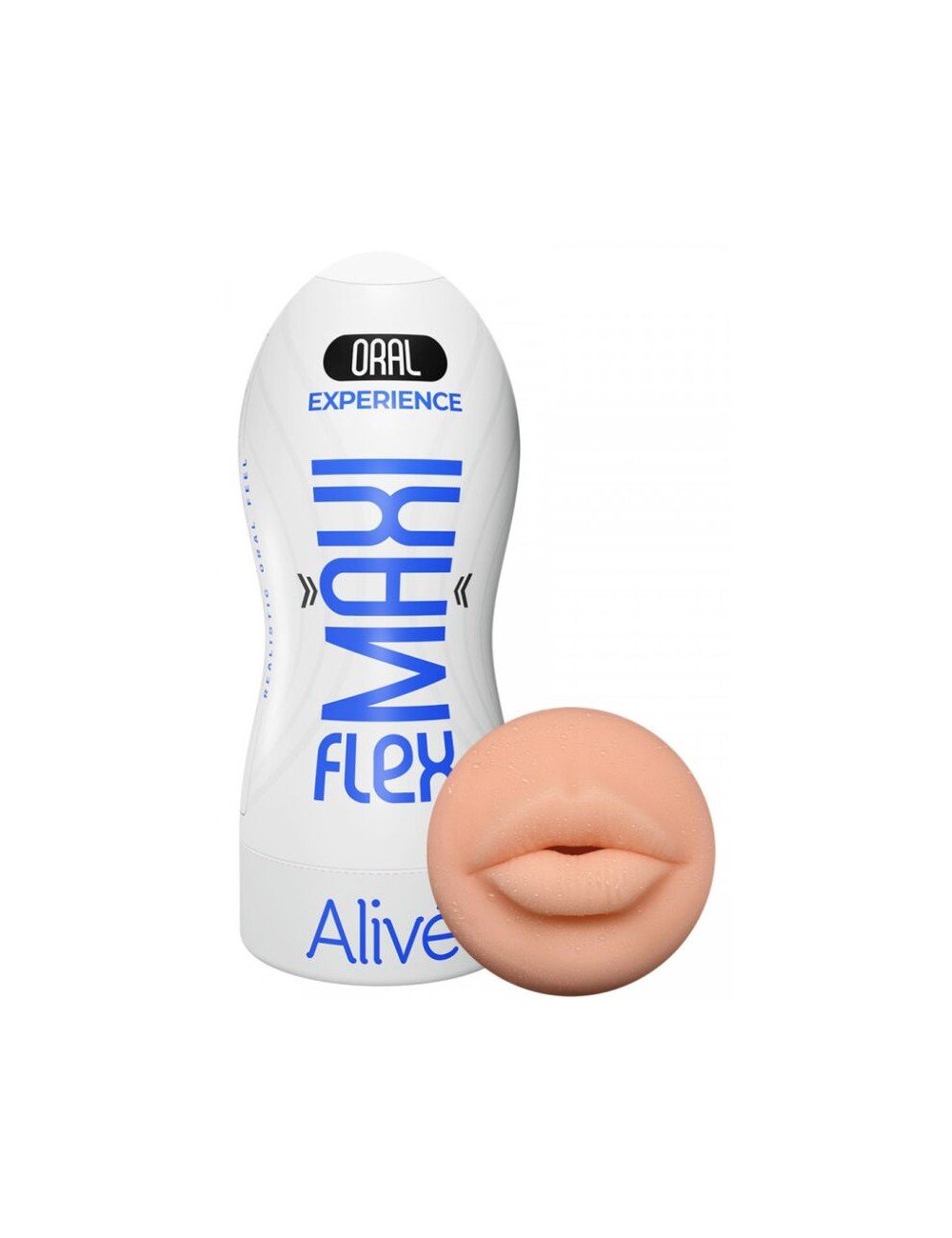 ALIVE - MASTURBADOR MASCHIO MAXI FLEX ORALE TAGLIA L