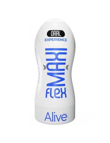 ALIVE - MASTURBADOR MASCHIO MAXI FLEX ORALE TAGLIA L