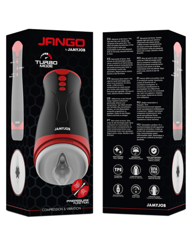 JAMYJOB - MASTURBATORE A COMPRESSIONE E VIBRAZIONE JANGO