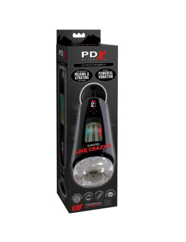 PDX ELITE - STROKER ULTIMATE MILKER 2 ROTANTE E VIBRATORE