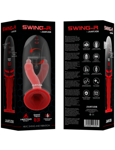 JAMYJOB - EFFETTO RISCALDANTE SWING-R, SWING TECH E MASTURBATORE VIBRANTE