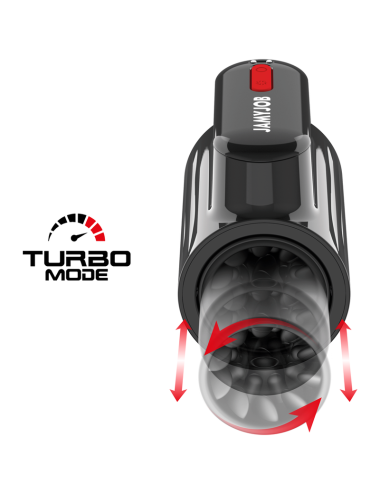 JAMYJOB - MASTURBATORE IN MODALIT TURBO CON SPINTA A VORTEX E ROTAZIONE A 360