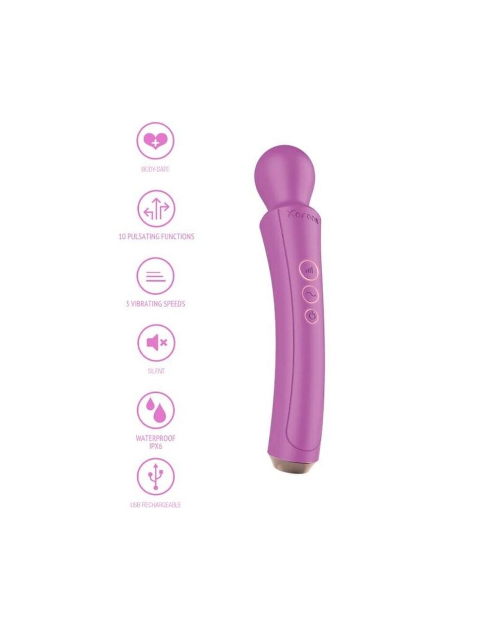 XOCOON - LA BACCHETTA CURVA FUCSIA
