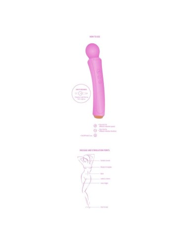 XOCOON - LA BACCHETTA CURVA FUCSIA