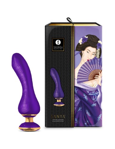 SHUNGA - MASSAGGIATORE INTIMO SANYA VIOLA