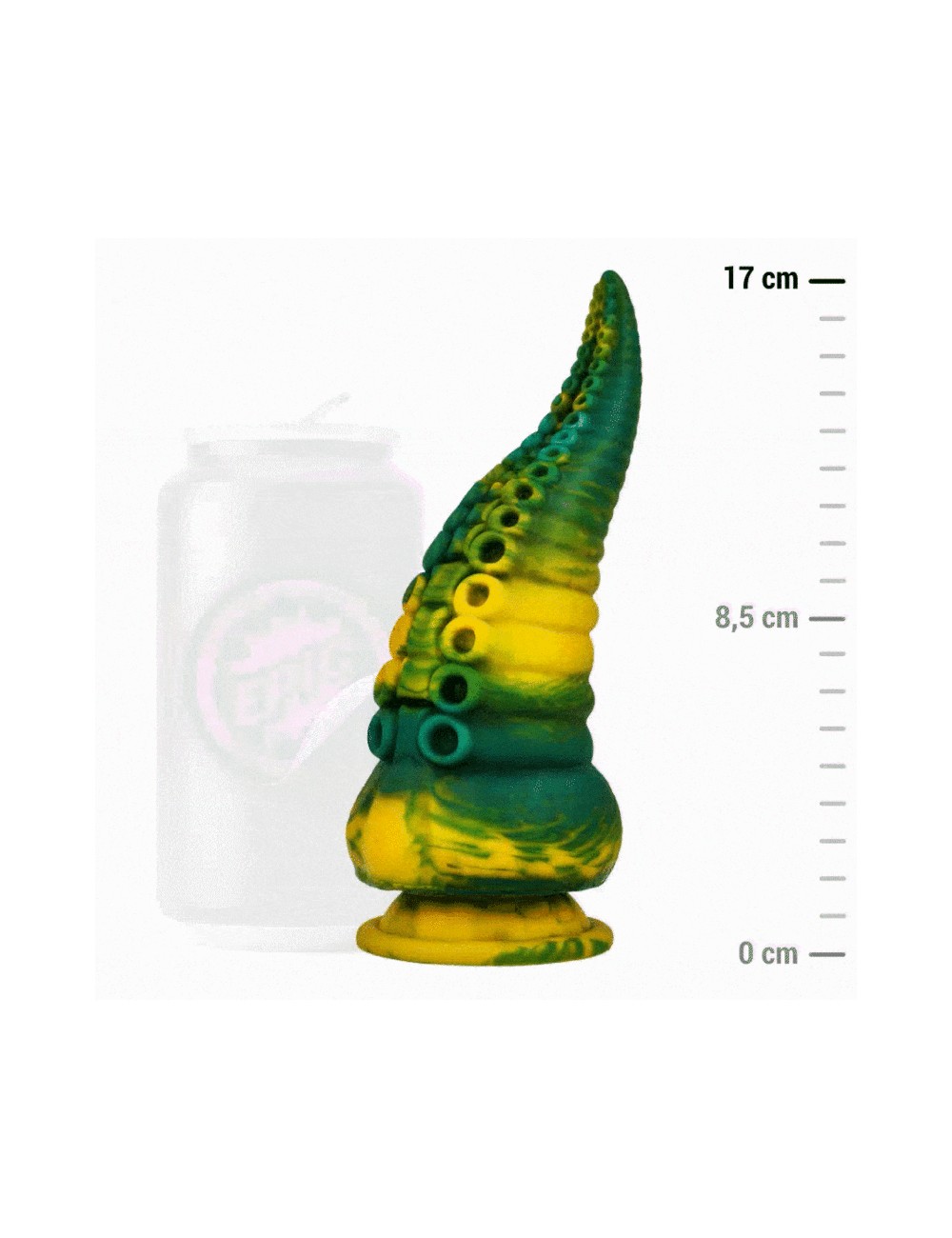 EPIC - DILDO TENTACOLO VERDE CETUS TAGLIA PICCOLA
