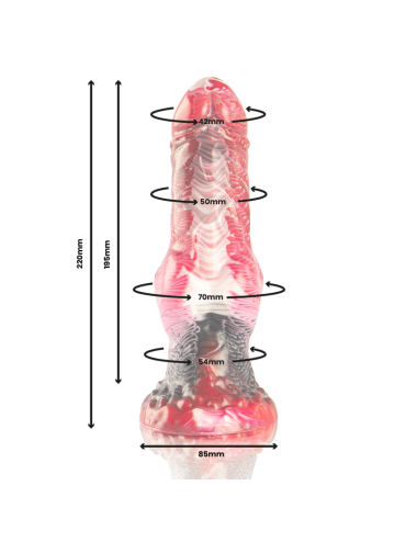 EPIC - DILDO HELIOS CON CALORE ED ESTASIA DEI TESTICOLI