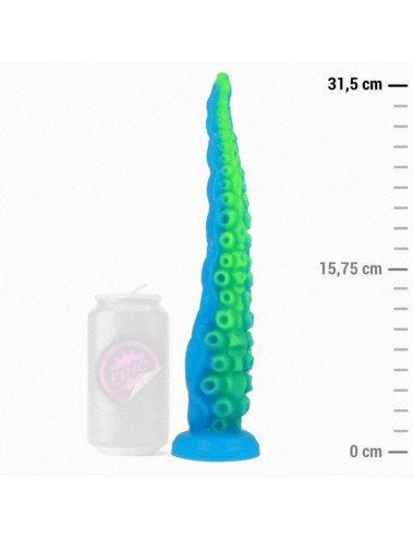EPIC - DILDO FLUORESCENTE CON TENTACOLI SOTTILI DI SCYLLA DIMENSIONI GRANDI