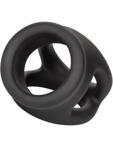 CALIFORNIA EXOTICS - ALPHA ANELLO DUAL CAGE NERO