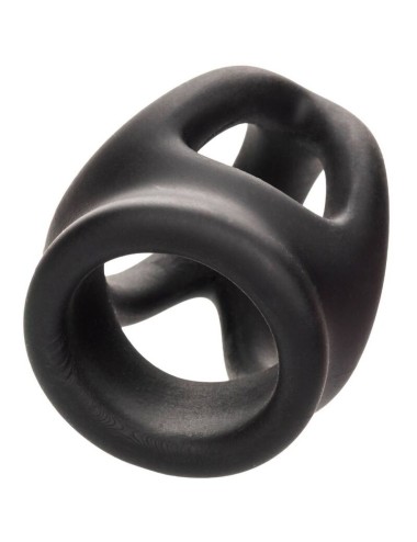 CALIFORNIA EXOTICS - ALPHA ANELLO DUAL CAGE NERO