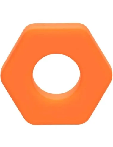CALIFORNIA EXOTICS - ALPHA ANELLO PROLONG SEXAGON ARANCIONE