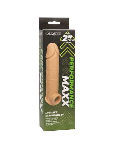 CALIFORNIA EXOTICS - PERFORMANCE MAXX LIFE-LIKE EXTENSION 8 PELLE CHIARA