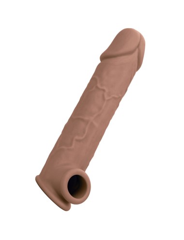 CALIFORNIA EXOTICS - PERFORMANCE MAXX LIFE-LIKE EXTENSION 8 PELLE MARRONE