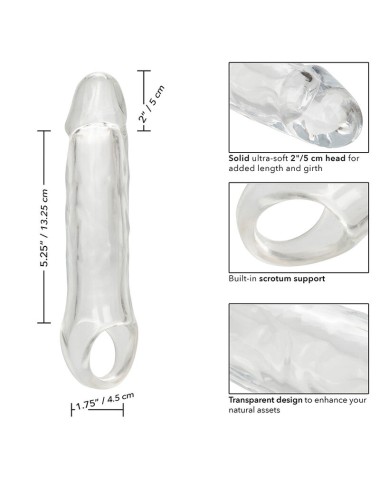 CALIFORNIA EXOTICS - PERFORMANCE MAXX CLEAR EXTENSION 7,5 TRASPARENTE