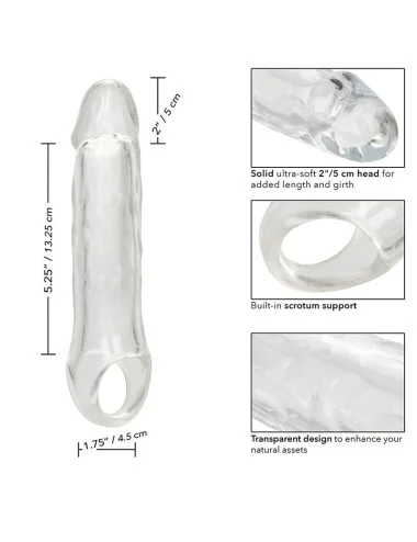 CALIFORNIA EXOTICS - PERFORMANCE MAXX CLEAR EXTENSION 7,5 TRASPARENTE