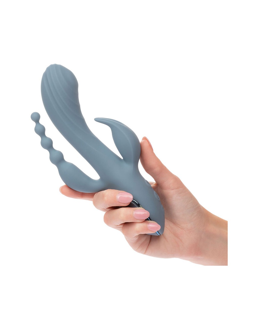 CALIFORNIA EXOTICS - VIBRATORE TRIPLE ECSTASY GRIGIO