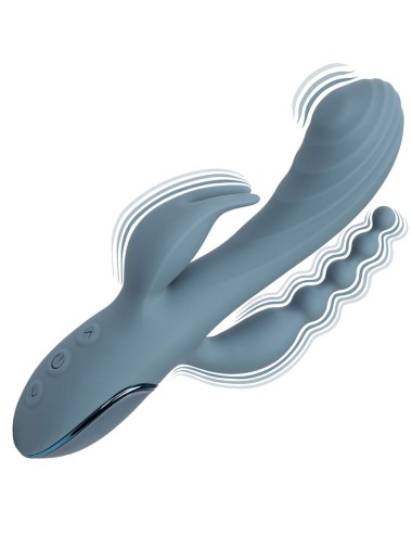 CALIFORNIA EXOTICS - VIBRATORE TRIPLE ECSTASY GRIGIO