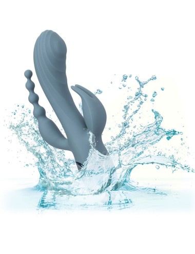 CALIFORNIA EXOTICS - VIBRATORE TRIPLE ECSTASY GRIGIO