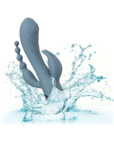 CALIFORNIA EXOTICS - VIBRATORE TRIPLE ECSTASY GRIGIO