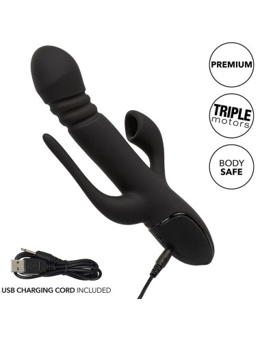 CALIFORNIA EXOTICS - VIBRATORE TRIPLE EUPHORIA NERO