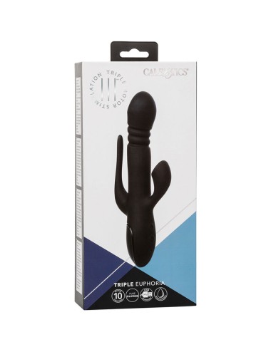 CALIFORNIA EXOTICS - VIBRATORE TRIPLE EUPHORIA NERO