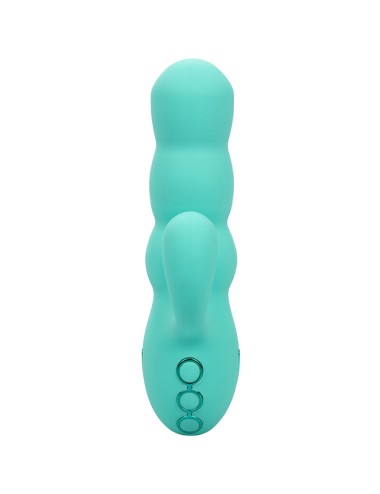 CALIFORNIA EXOTICS - VIBRATORE DEL MAR DIVA RABBIR AQUA GREEN DI CALIFORNIA DREAMING