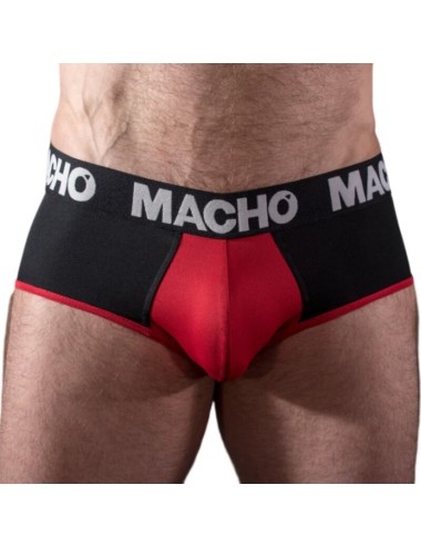 MACHO - MS26N SLIP NERO/ROSSO M