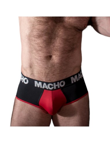 MACHO - MS26N SLIP NERO/ROSSO M