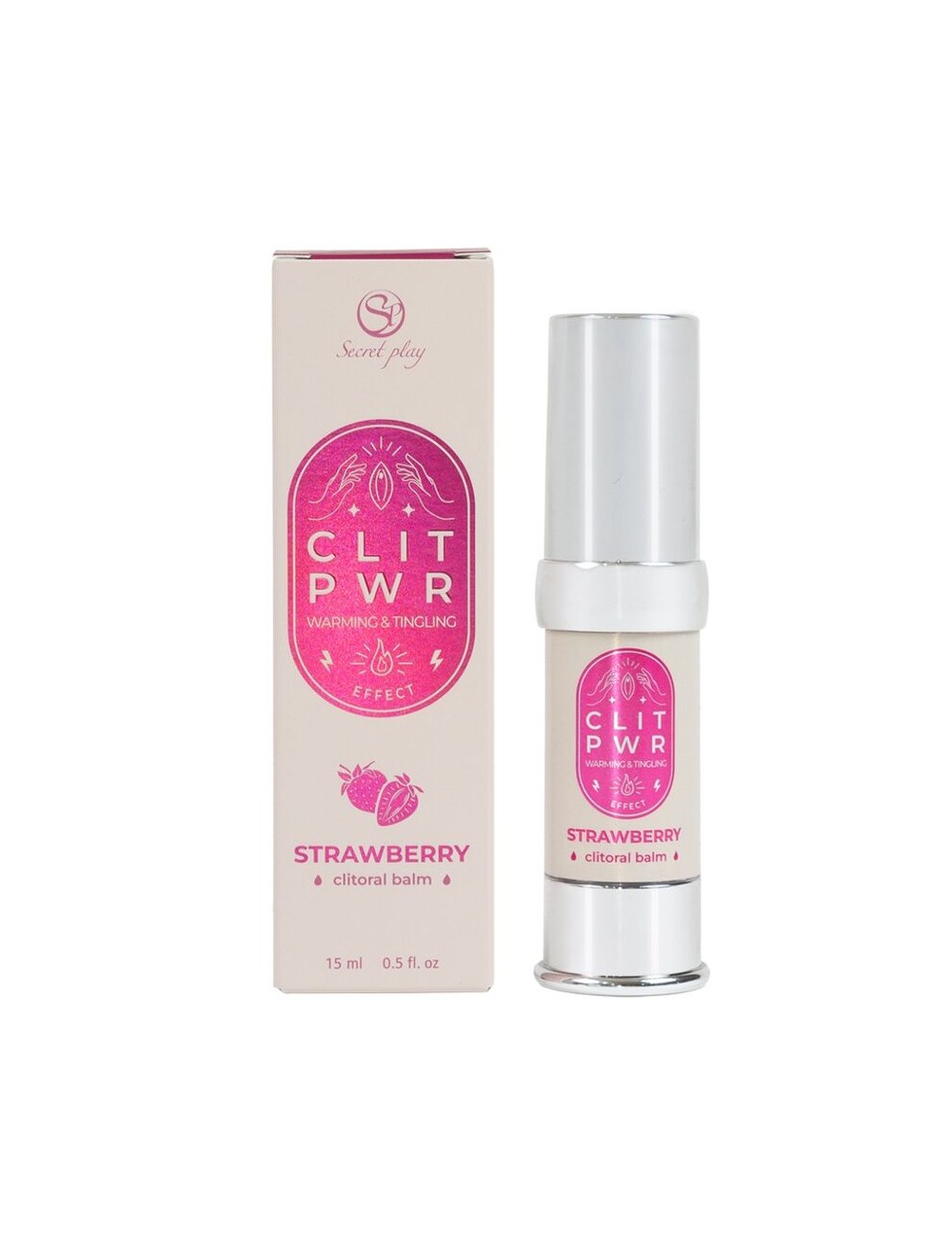 SECRET PLAY - CLIT PWR BALSAMO PER CLITORIDE ALLA FRAGOLA
