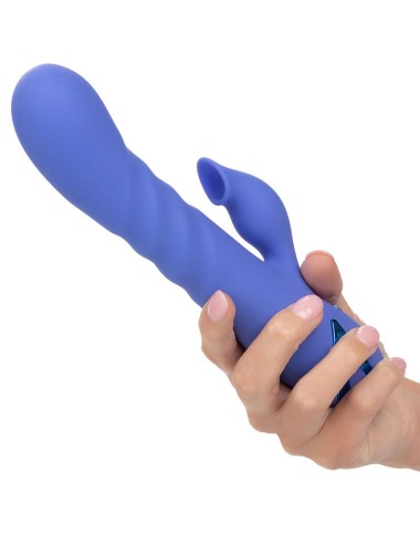 CALIFORNIA EXOTICS - LA LOVE VIBRATOR & SUCKER BLUE DI CALIFORNIA DREAMING