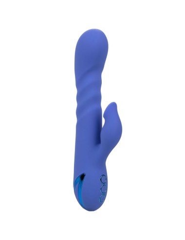 CALIFORNIA EXOTICS - LA LOVE VIBRATOR & SUCKER BLUE DI CALIFORNIA DREAMING