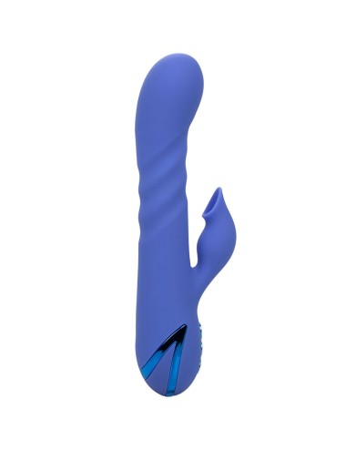 CALIFORNIA EXOTICS - LA LOVE VIBRATOR & SUCKER BLUE DI CALIFORNIA DREAMING