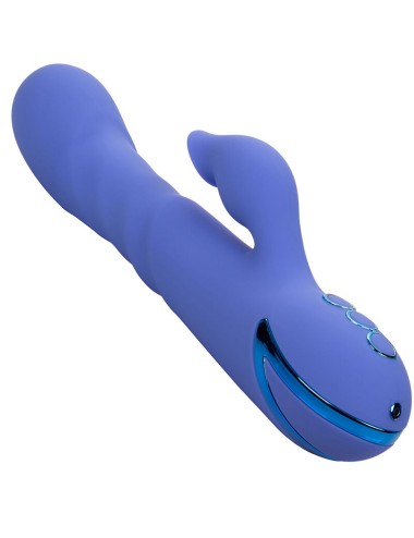 CALIFORNIA EXOTICS - LA LOVE VIBRATOR & SUCKER BLUE DI CALIFORNIA DREAMING