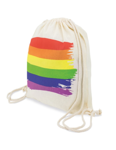 PRIDE - ZAINO BANDIERA LGBT IN COTONE