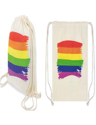 PRIDE - ZAINO BANDIERA LGBT IN COTONE