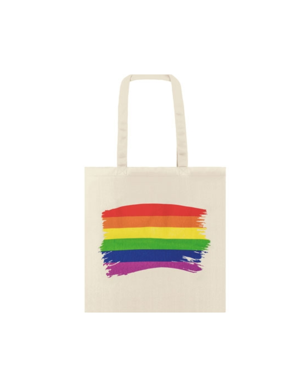 PRIDE - BORSA BANDIERA LGBT IN COTONE PRIDE - BORSA BANDIERA LGBT IN COTONE